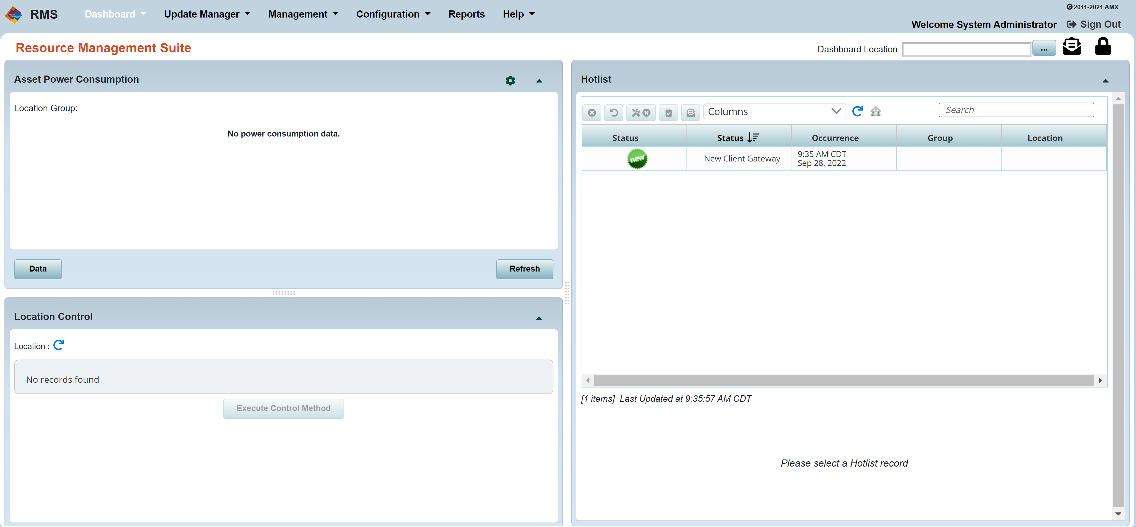 Configuring RMS Connection on AcendoBook and RoomBook Panels